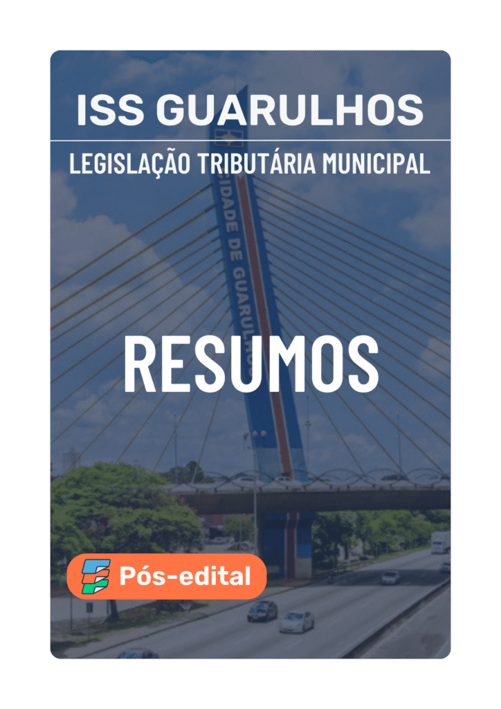 Capa de Resumo ISS-Guarulhos Legislação Tributária