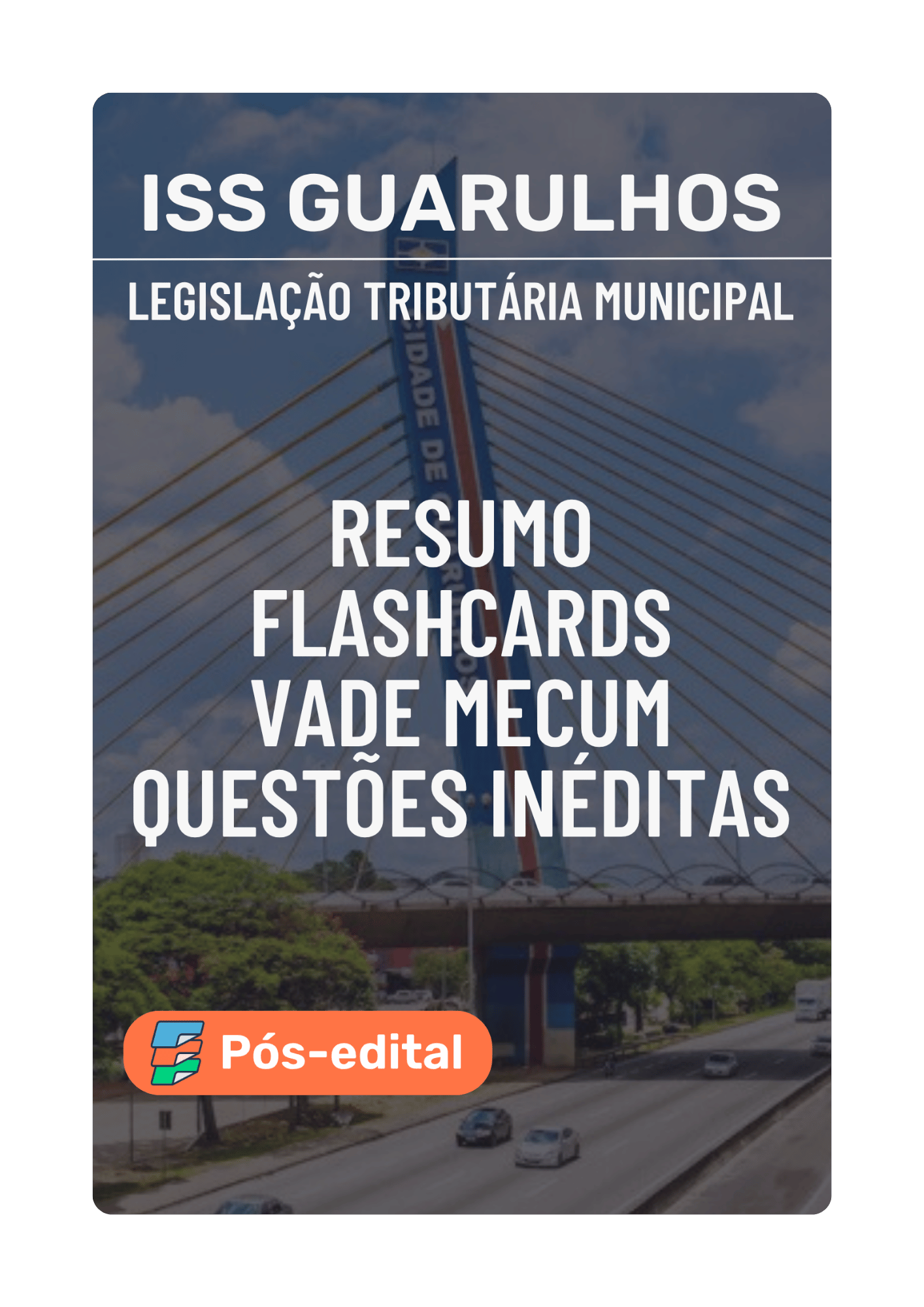 Capa do Combo de Legislação Tributária ISS Guarulhos do Esquematiza Aí