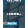 Capa da Assinatura de Resumos Regular da Área Fiscal do Esquematiza Aí