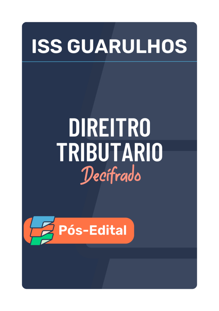 Capa de Direito Tributário Decifrado ISS-Guarulhos