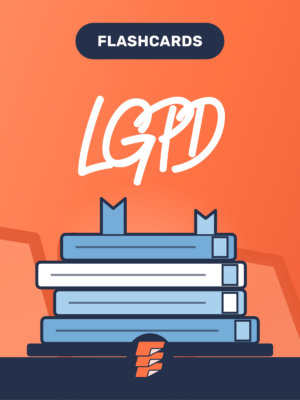 Flashcards LGPD (Lei 13.709/18)