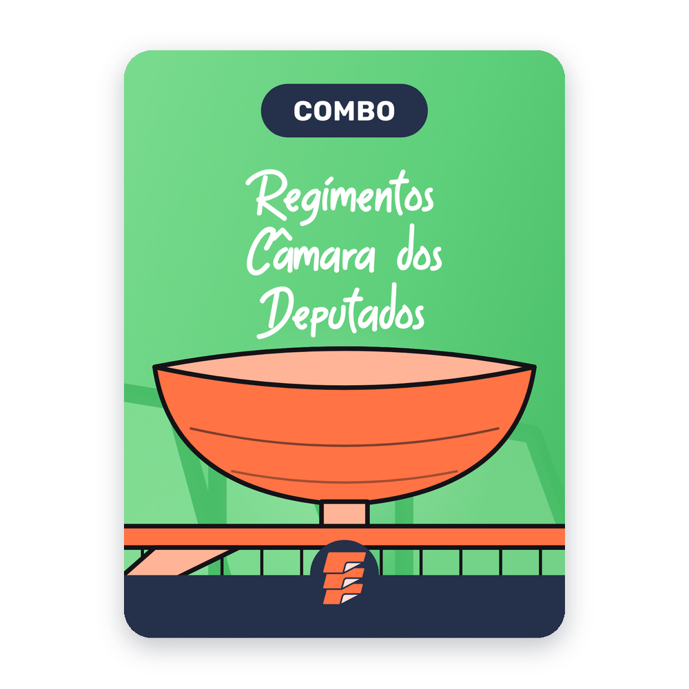 Combo Regimento Interno, Regimento Comum e Código de Ética Câmara dos Deputados